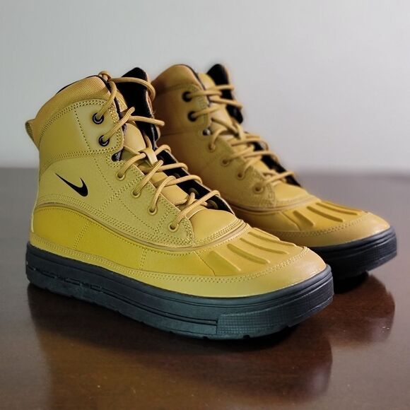 Nike ACG Woodside 2 Duck Hiking Waterproof Boots Wheat Black Size 6Y 6 New - Picture 6 of 14